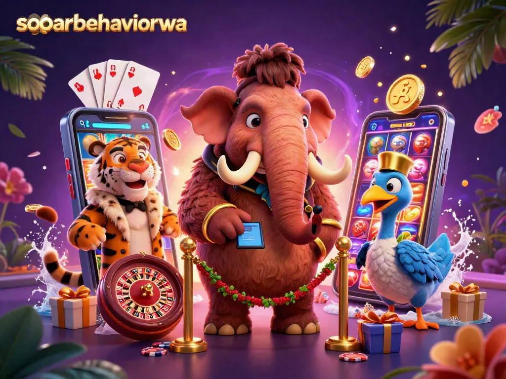 Join the fun at soarbehaviorwa with our vibrant casino scene featuring a dodo bird doorman.