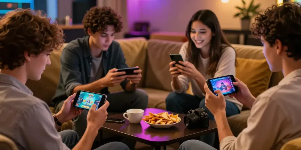MeinBezirk Mobile Casino Vergleich: Spieler erleben aufregende mobile Spiele in einer gemütlichen Lounge-Umgebung.