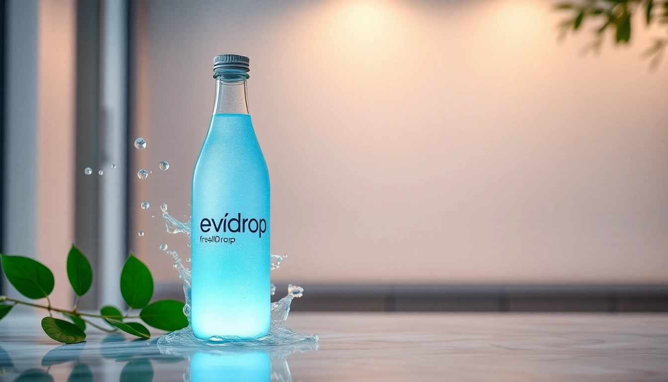 Evodrop Erfahrung: Innovative Flüssigkeitskonzept in einem modernen Umfeld.