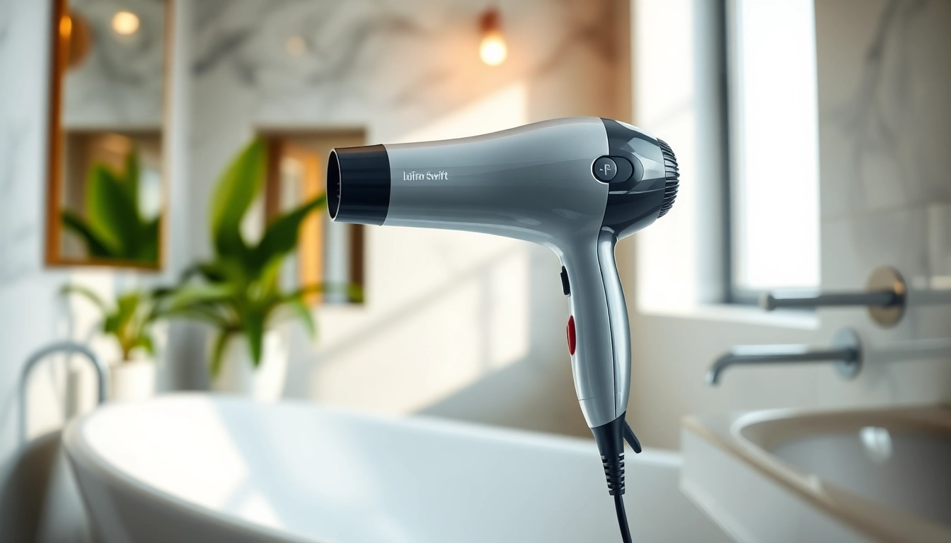 Die laifen swift Haartrockner kreiert mühelos voluminöse Frisuren mit modernem Design.